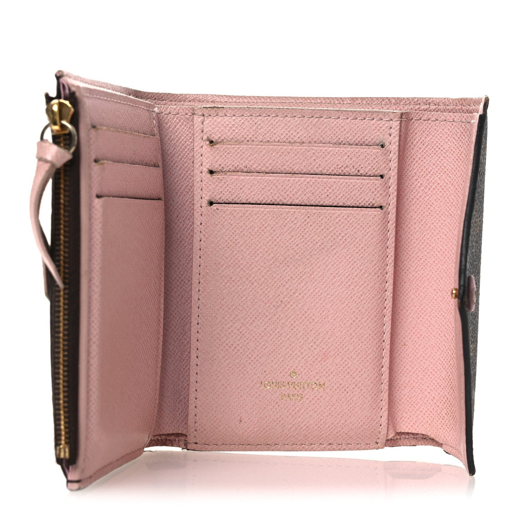 Louis Vuitton Monogram Victorine Wallet Rose Ballerine
