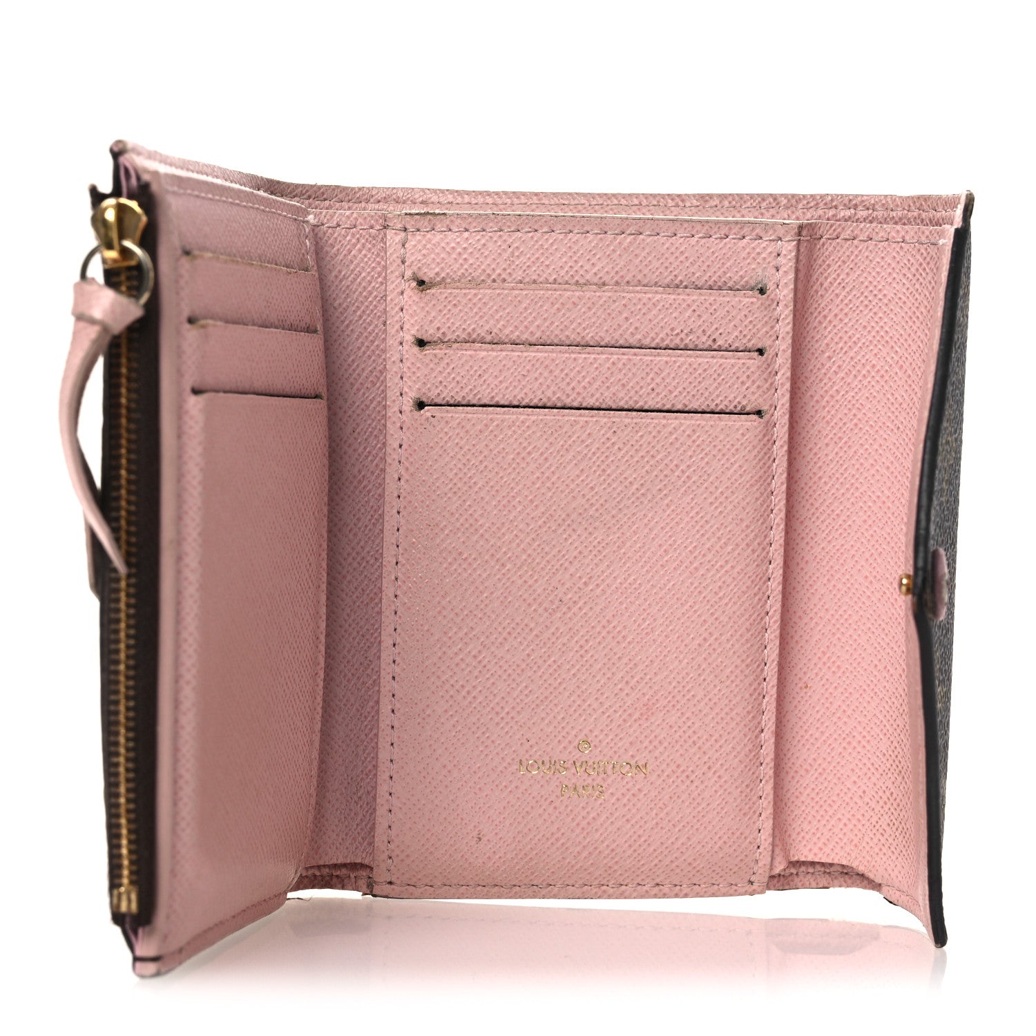 Louis Vuitton Monogram Victorine Wallet Rose Ballerine