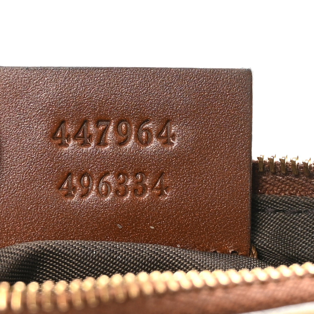 Gucci GG Supreme Monogram Key Case Brown