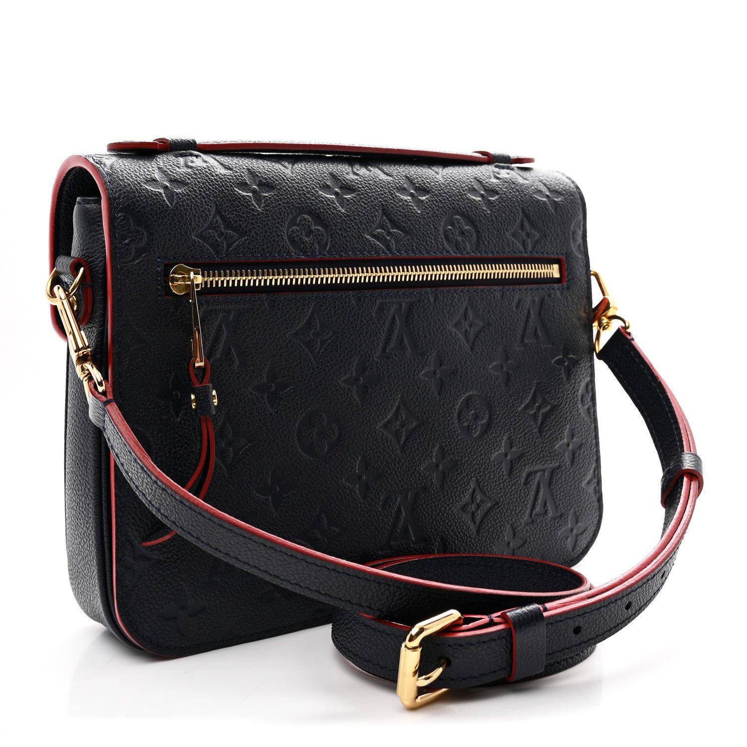Louis Vuitton Empreinte Pochette Metis Marine Rouge