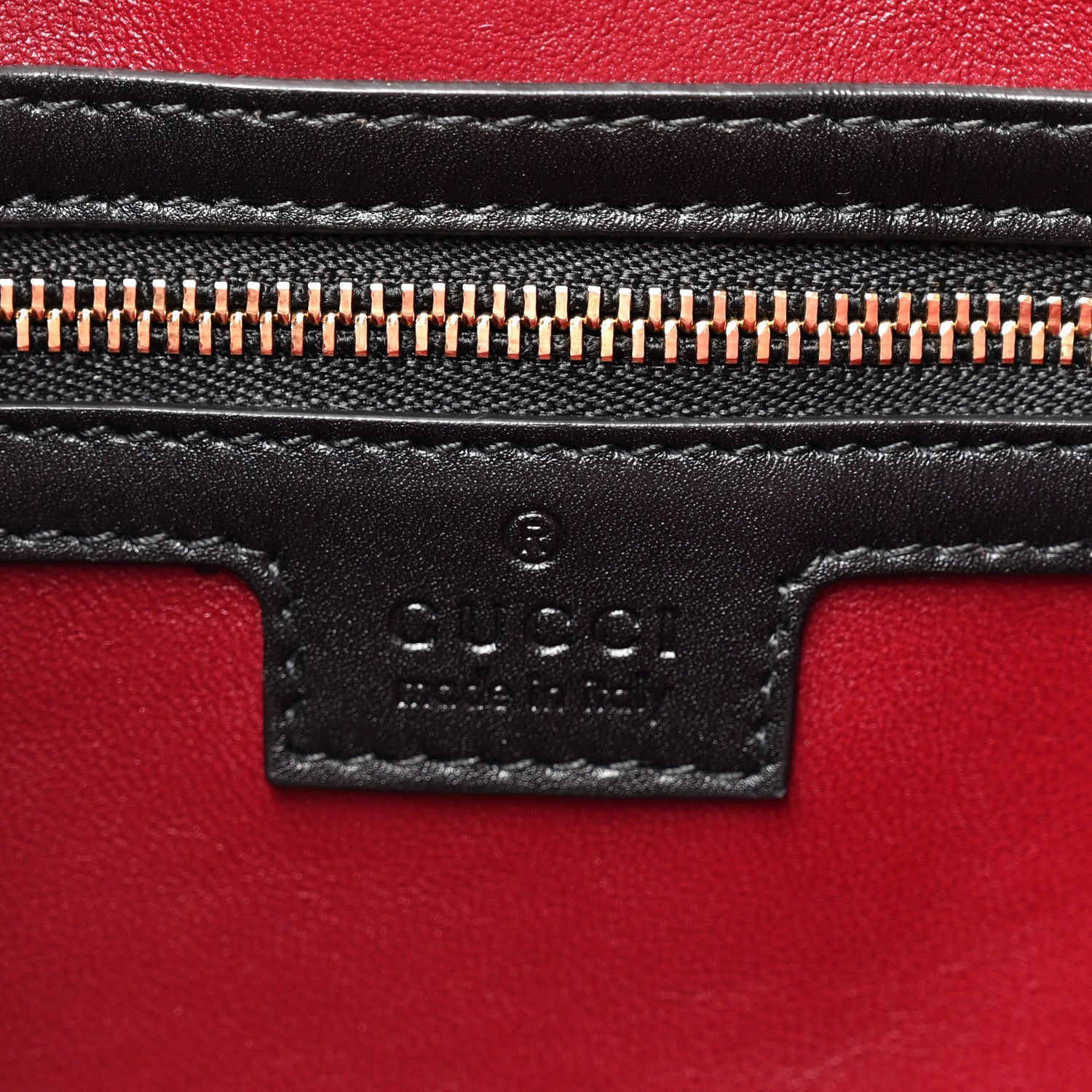 Gucci Ancora Calfskin Medium Jackie Shoulder Bag Black