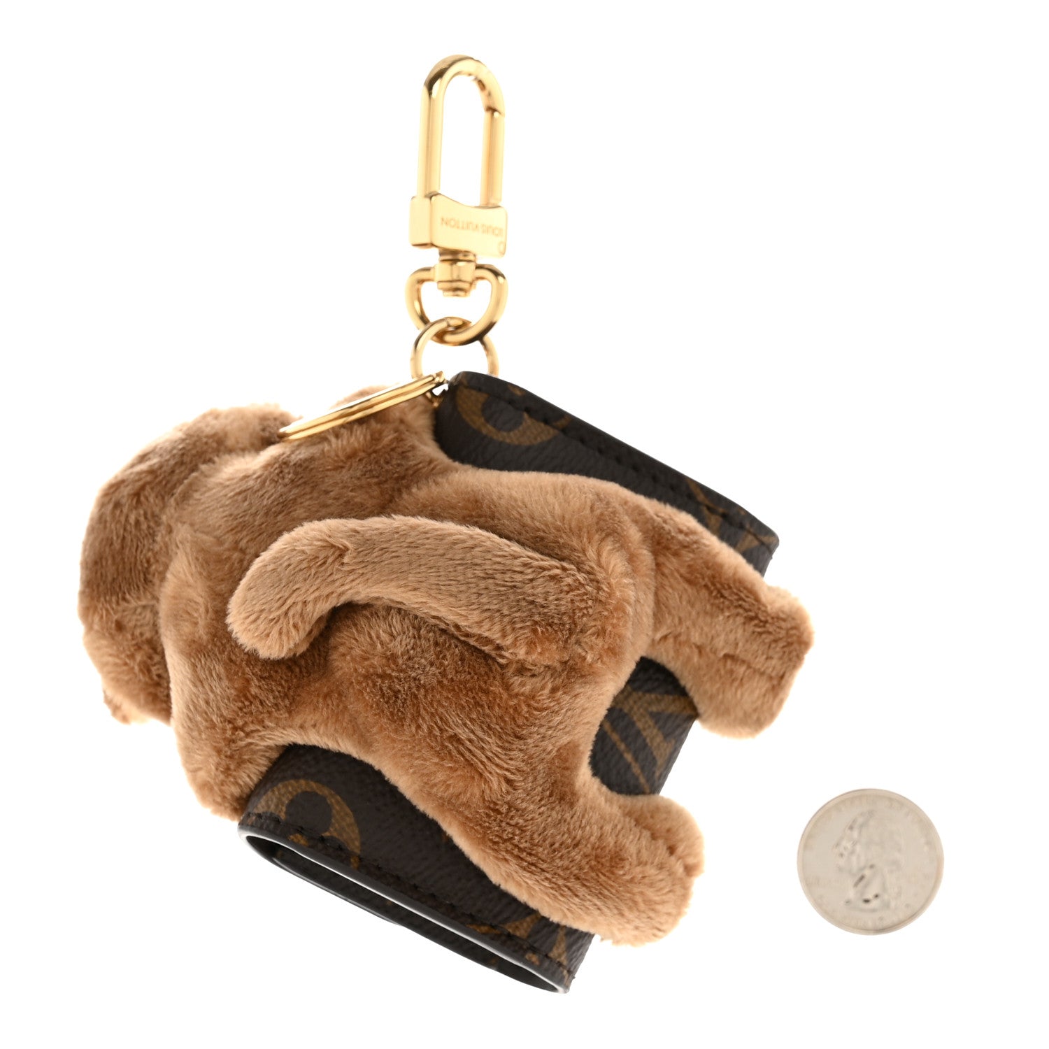 Louis Vuitton Monogram Cute Cat Pouch Earphones Case