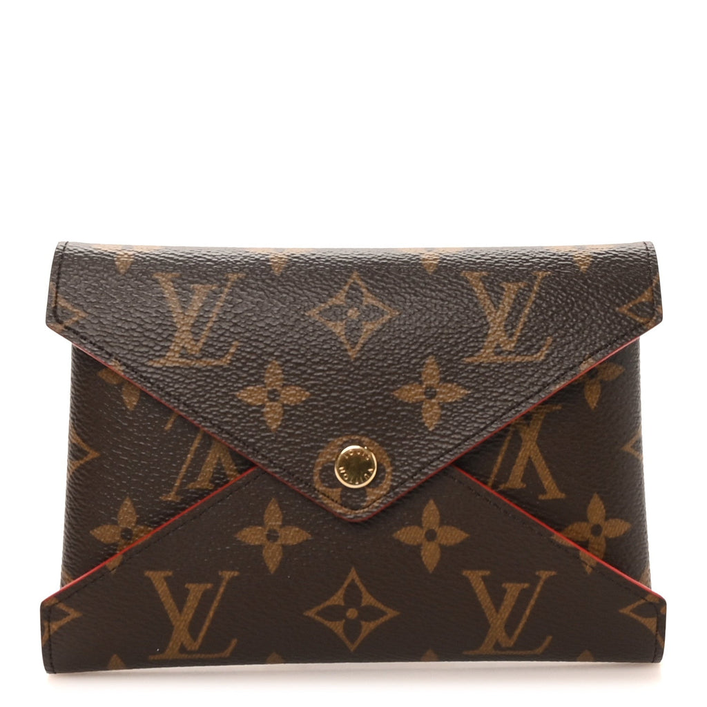 Louis Vuitton Monogram Medium Kirigami Pochette Insert Coquelicot