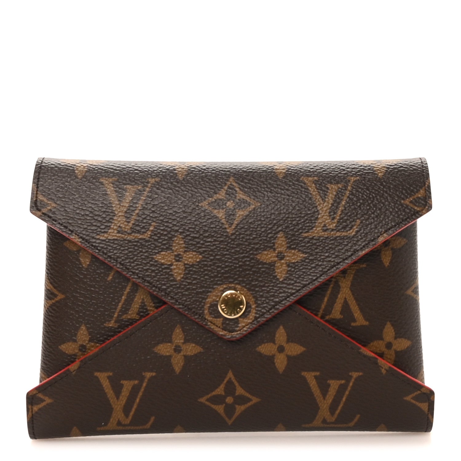 Louis Vuitton Monogram Medium Kirigami Pochette Insert Coquelicot
