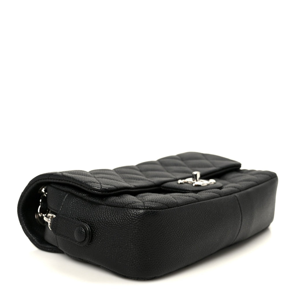 Chanel Caviar Quilted Medium Easy Flap Black