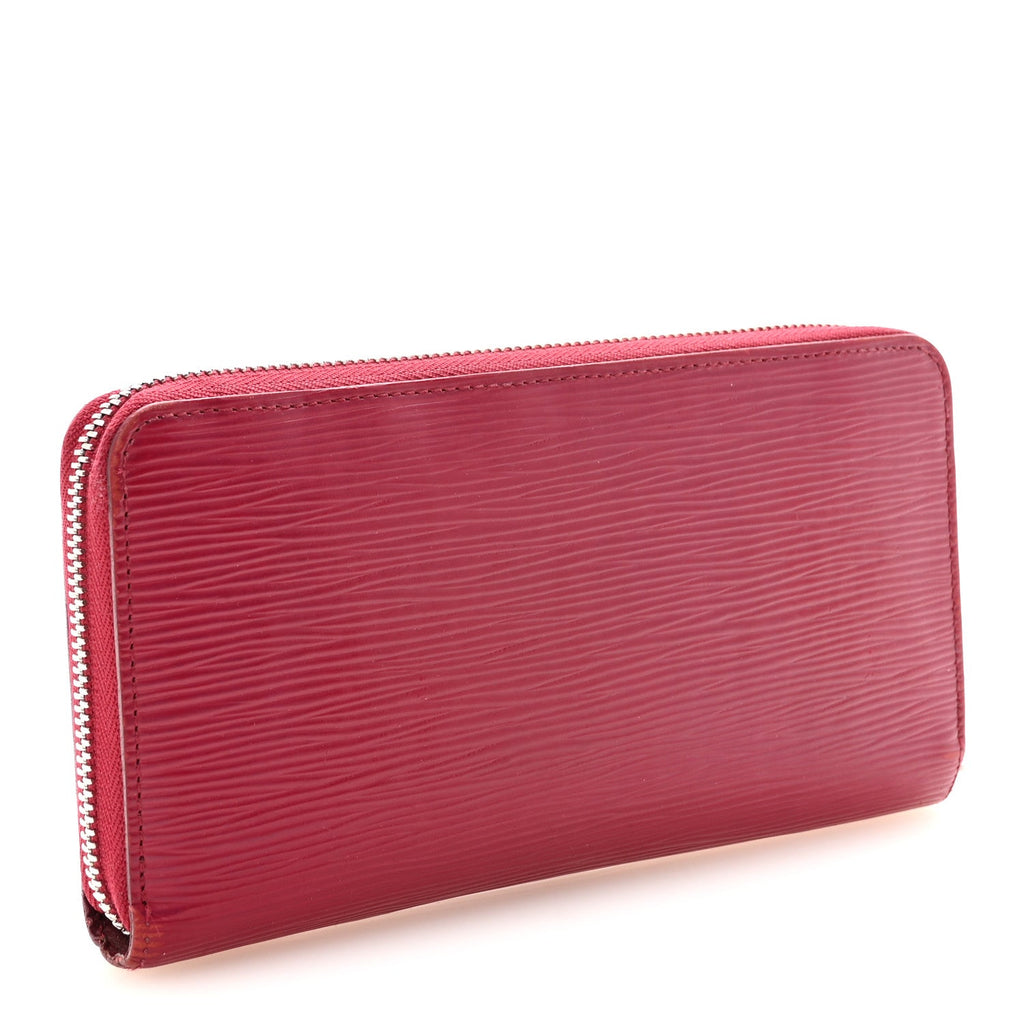 Louis Vuitton Epi Zippy Wallet Fuchsia