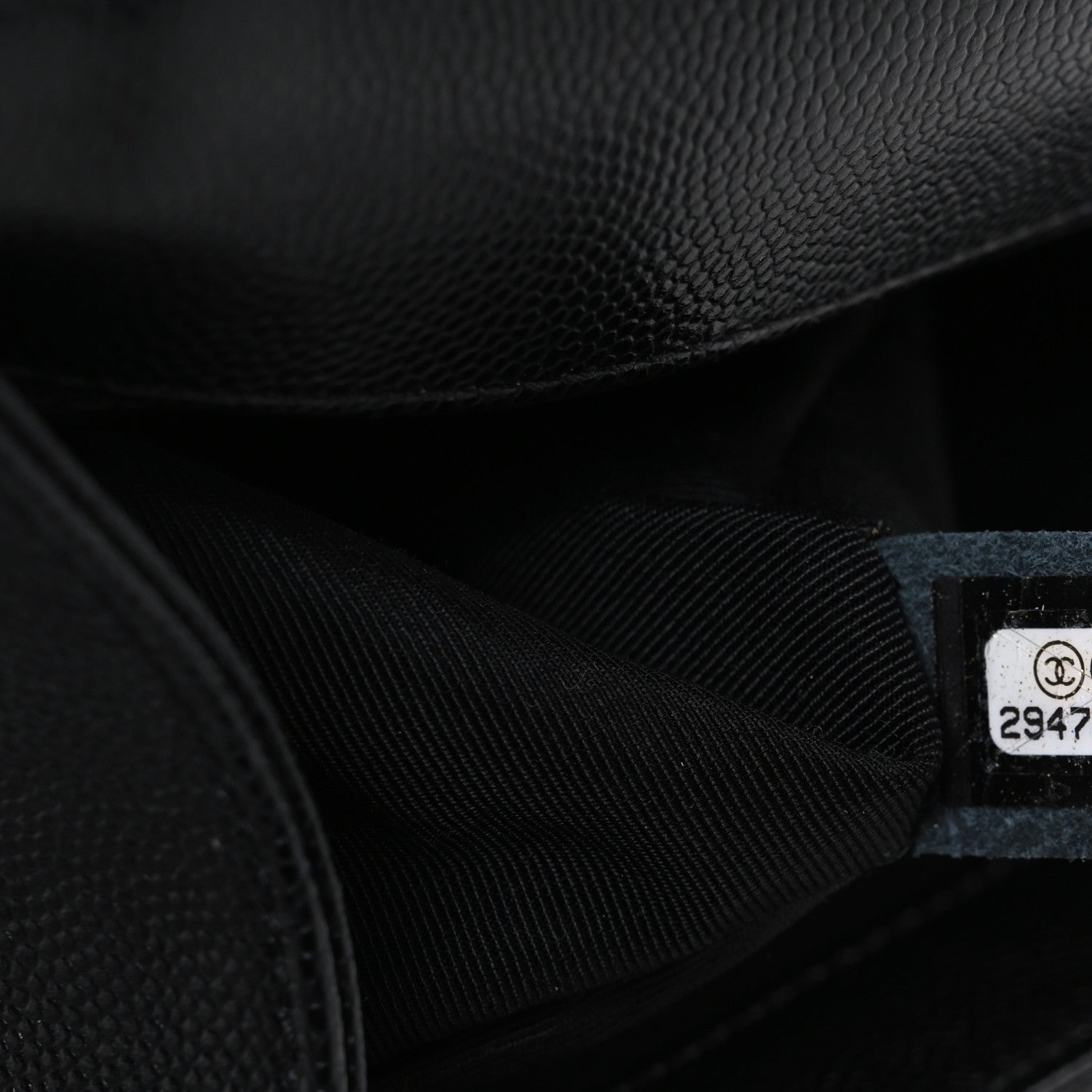 Chanel Caviar Quilted Medium Boy Flap Black