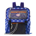 Gucci Jersey GG Monogram All Over Pan Sport Double Buckle Backpack  Blue Multicolor