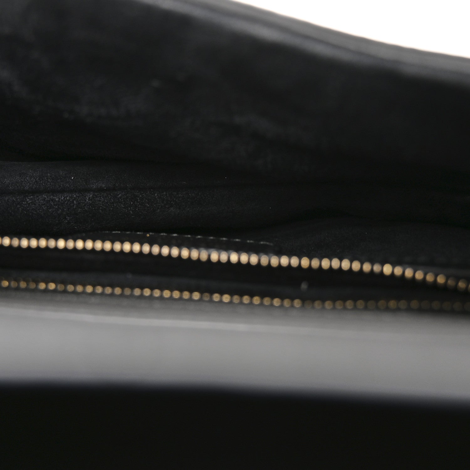 Christian Dior Grained Calfskin Saddle Bag Black