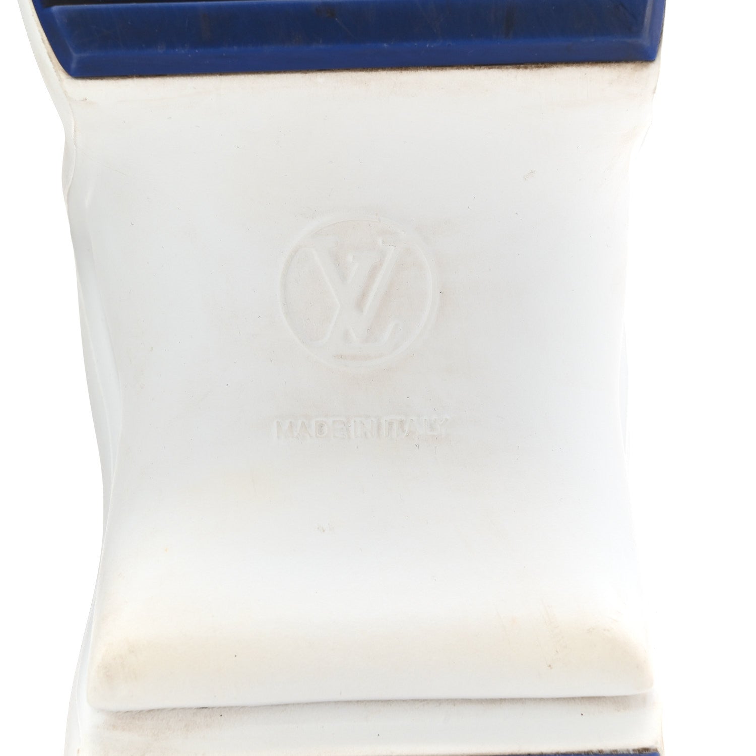Louis Vuitton Jacquard Velvet Monogram LV Archlight Sneakers 37 White Blue
