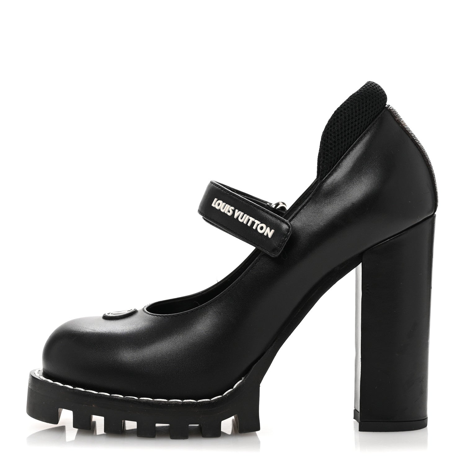Louis Vuitton Calfskin Star Trail Ankle Pumps 37 Black