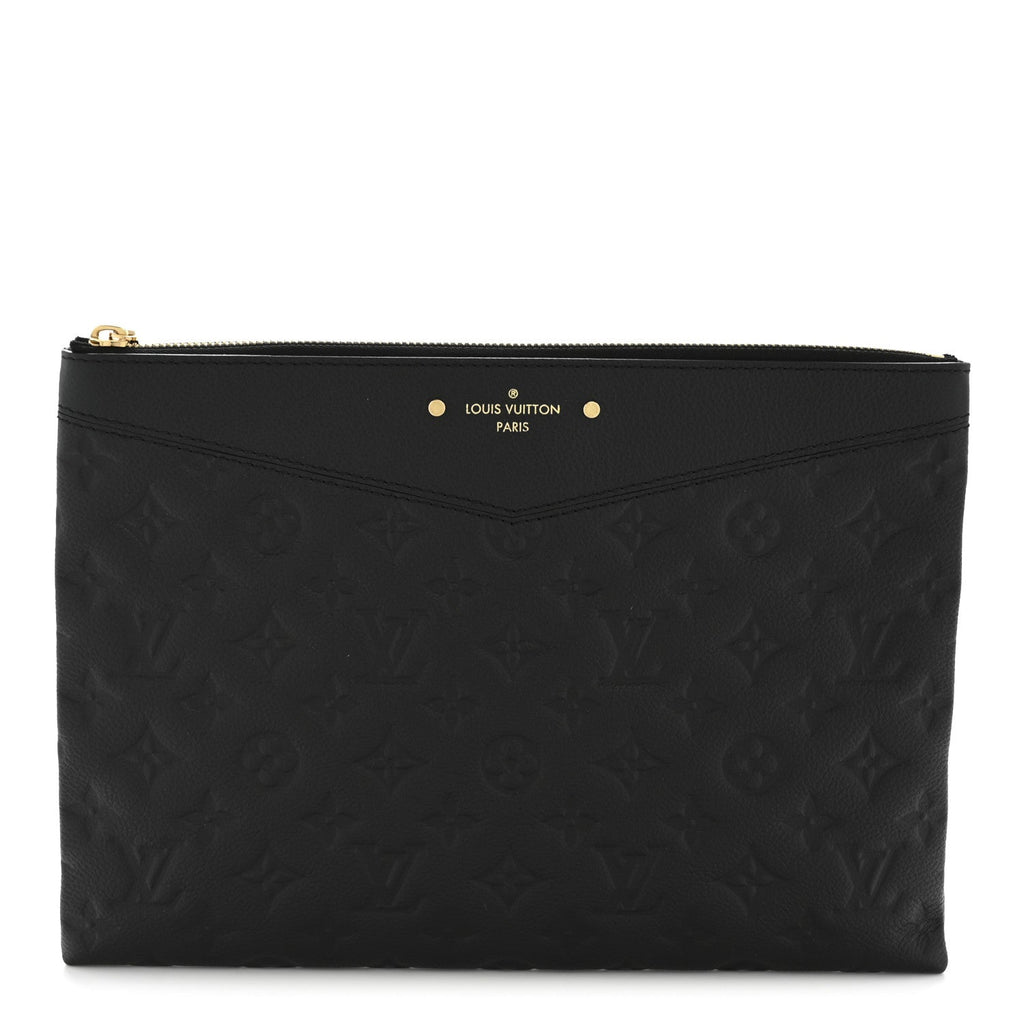 Louis Vuitton Empreinte Daily Pouch Black
