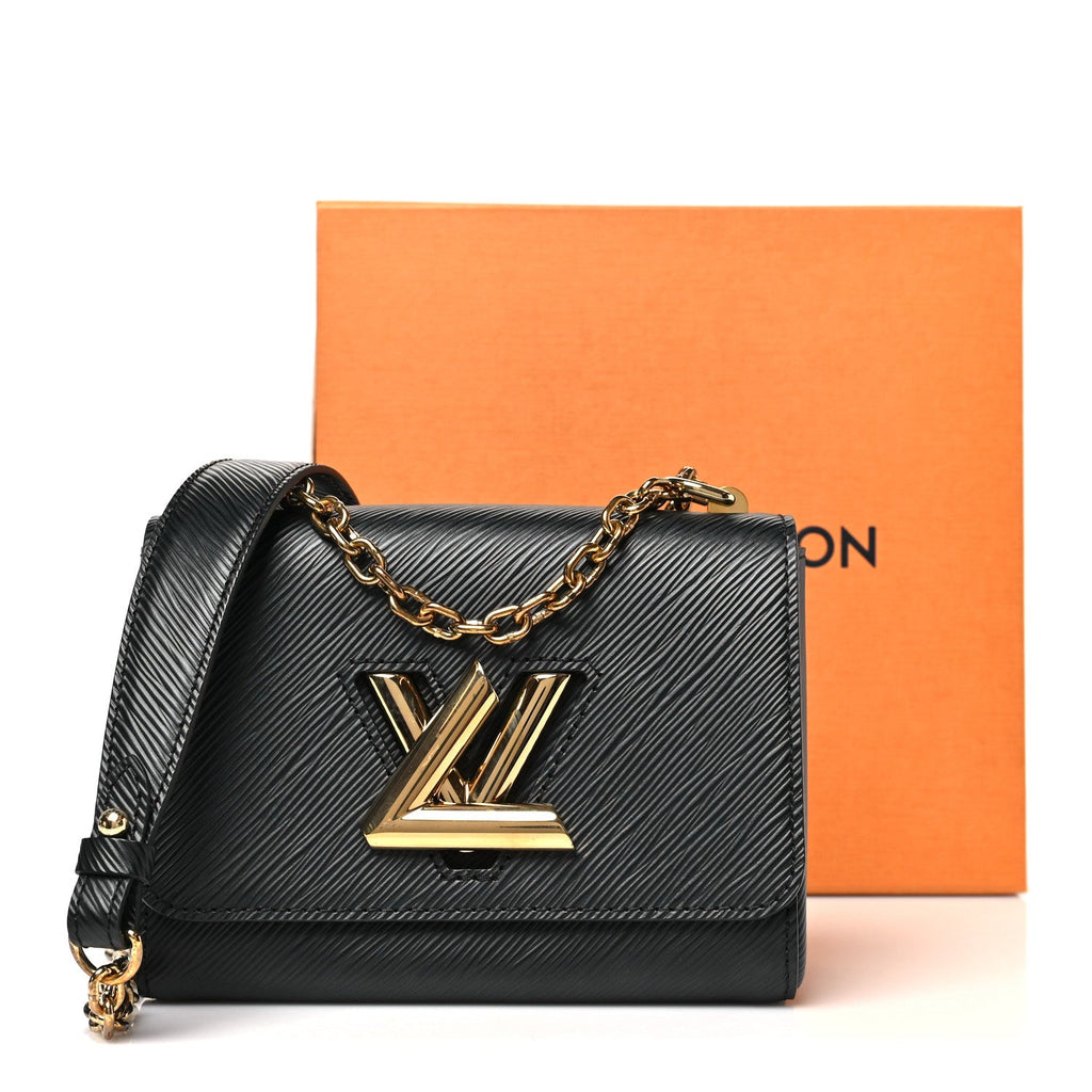 Louis Vuitton Epi Twist Shoulder Bag PM Black