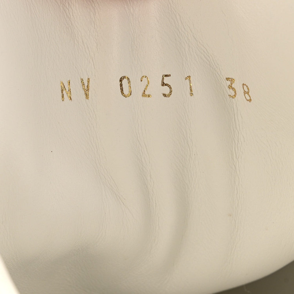 Louis Vuitton Calfskin Monogram Debossed Time Out Sneakers 38 White Silver