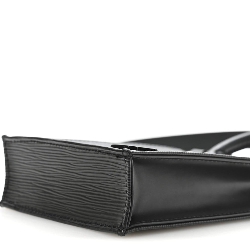 Louis Vuitton Epi Petit Sac Plat Black