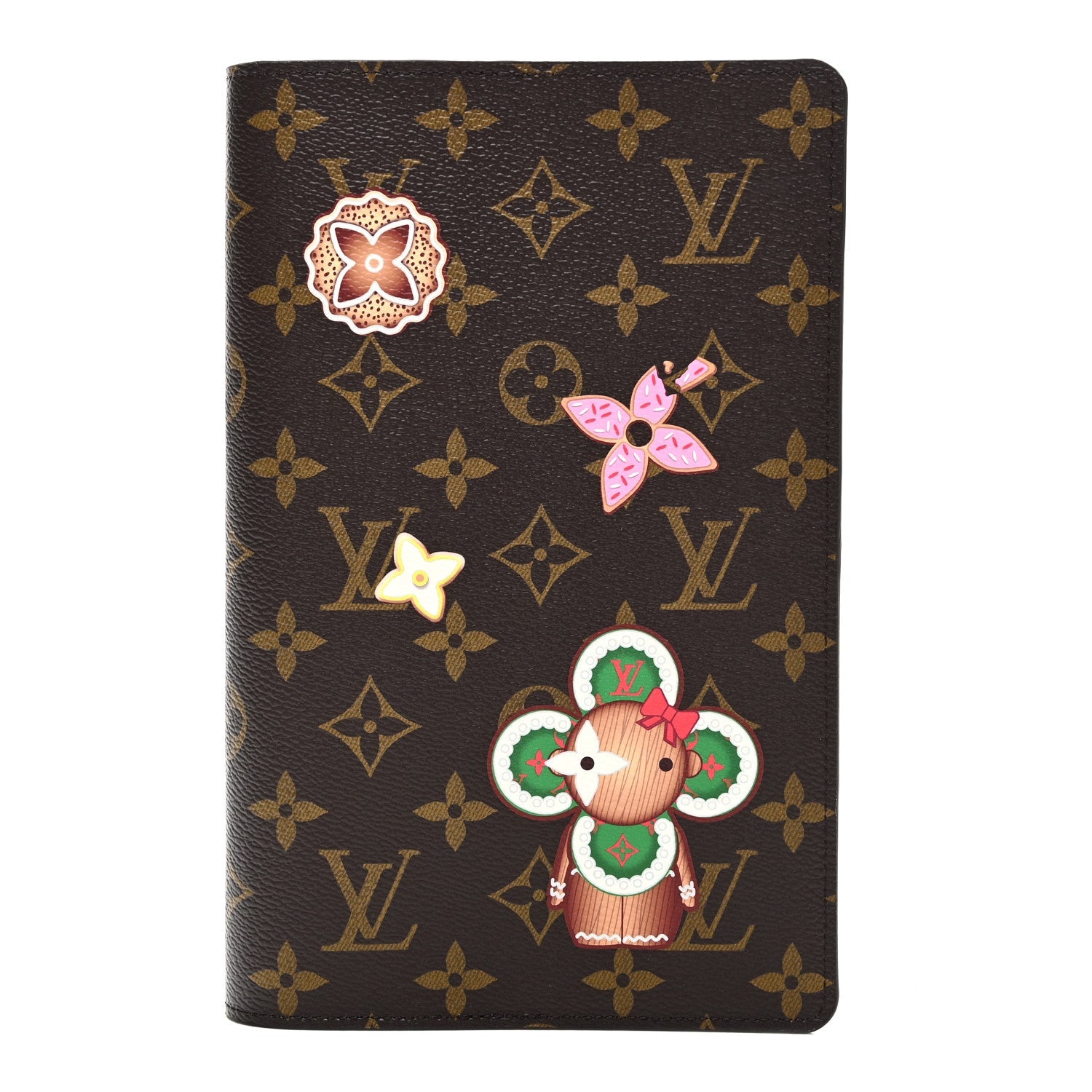 Louis Vuitton Monogram Emily Notebook Cove MM Coquelicot
