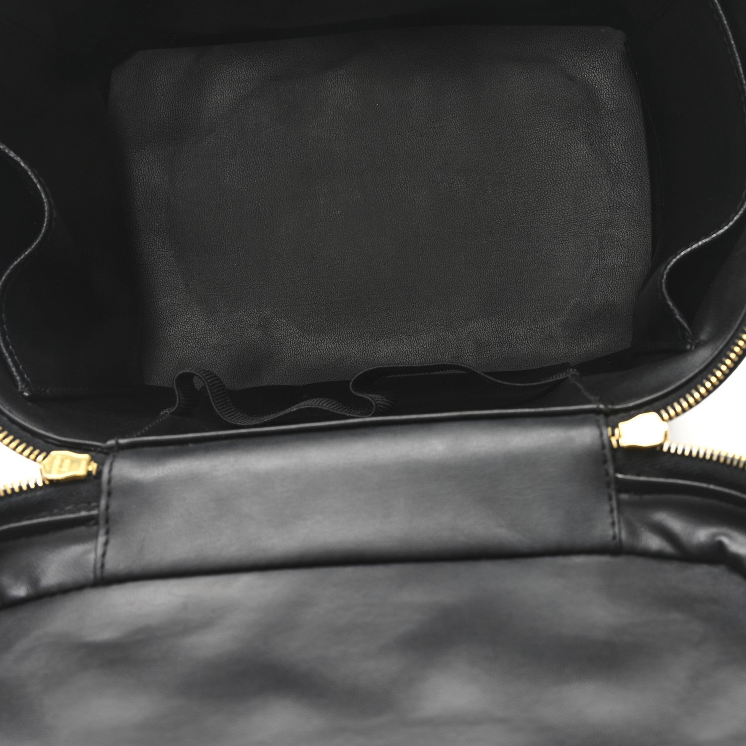 Chanel Caviar CC Vanity Train Case Black