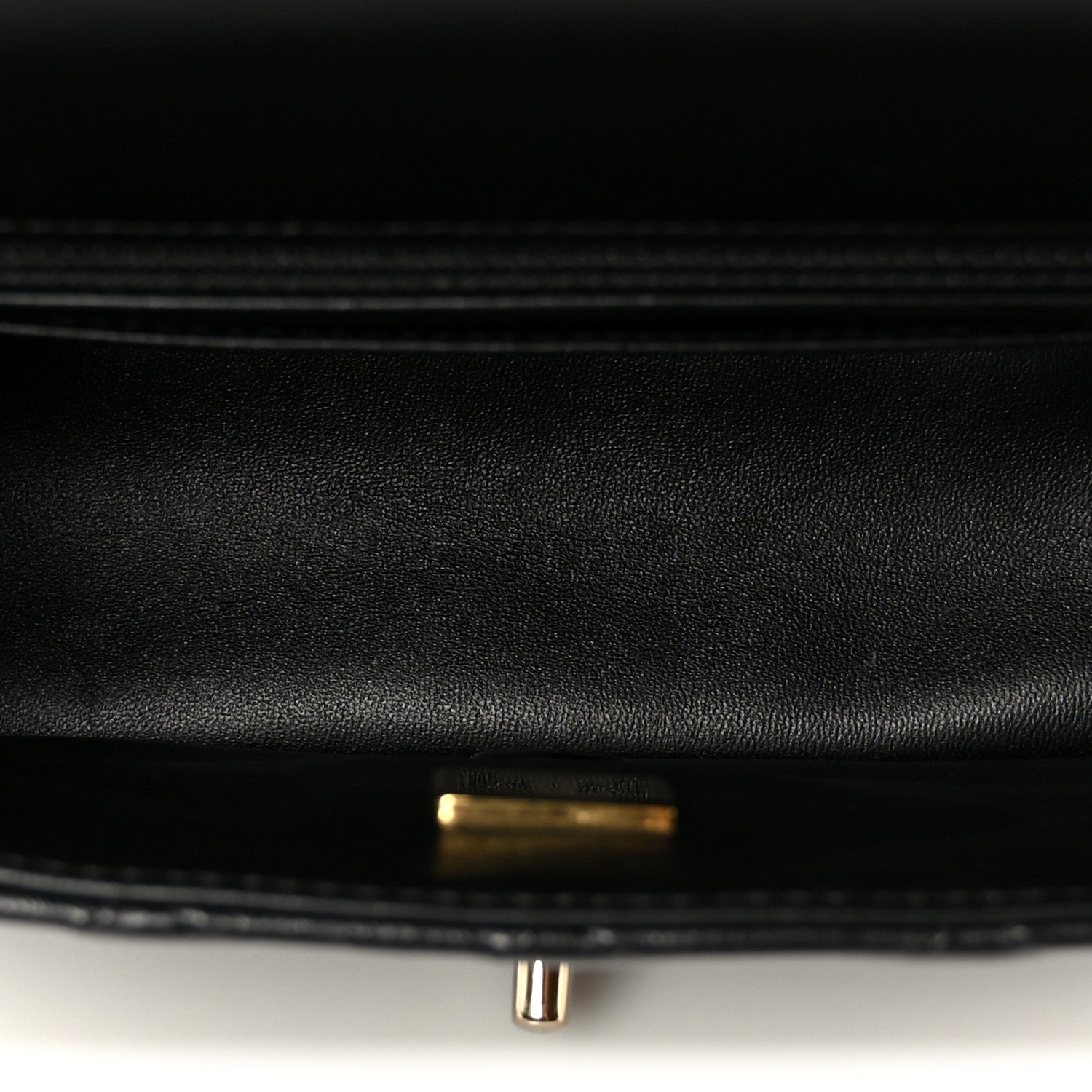 Chanel Lambskin Quilted Mini Square Flap Black