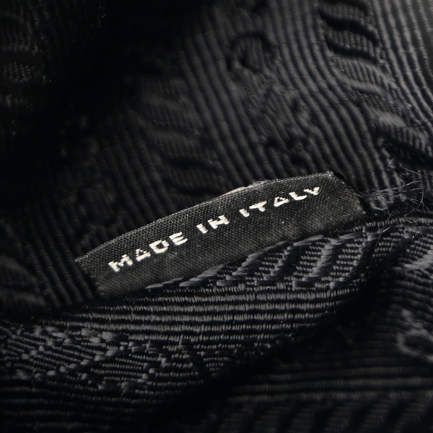 Prada Tessuto Nylon Mini Re-Edition 2000 Bag Black