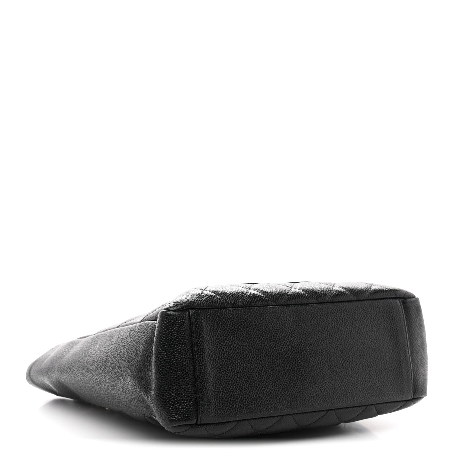Chanel Caviar Quilted Petit Shopping Tote PST Black