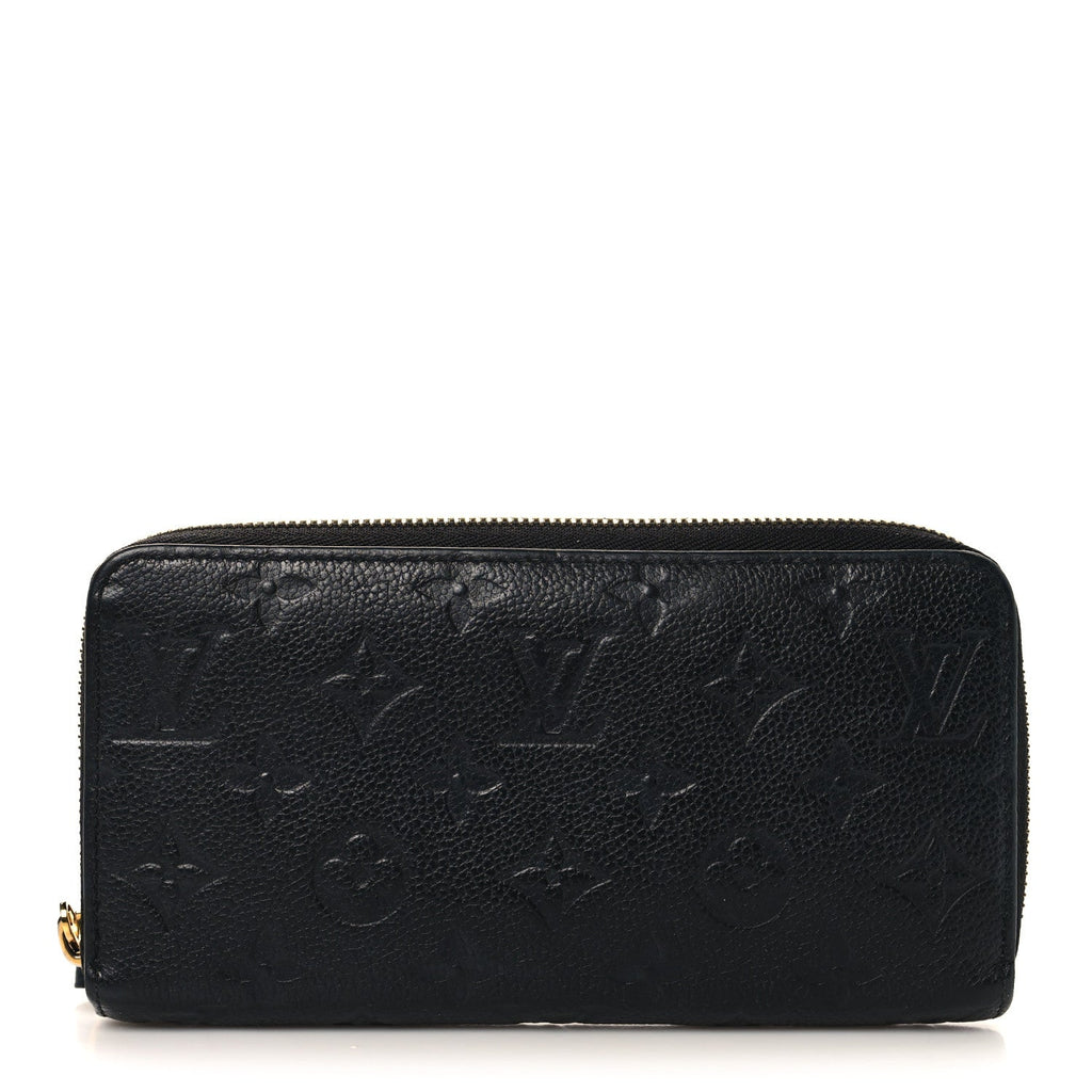 Louis Vuitton Empreinte Zippy Wallet Black