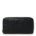 Louis Vuitton Empreinte Zippy Wallet Black