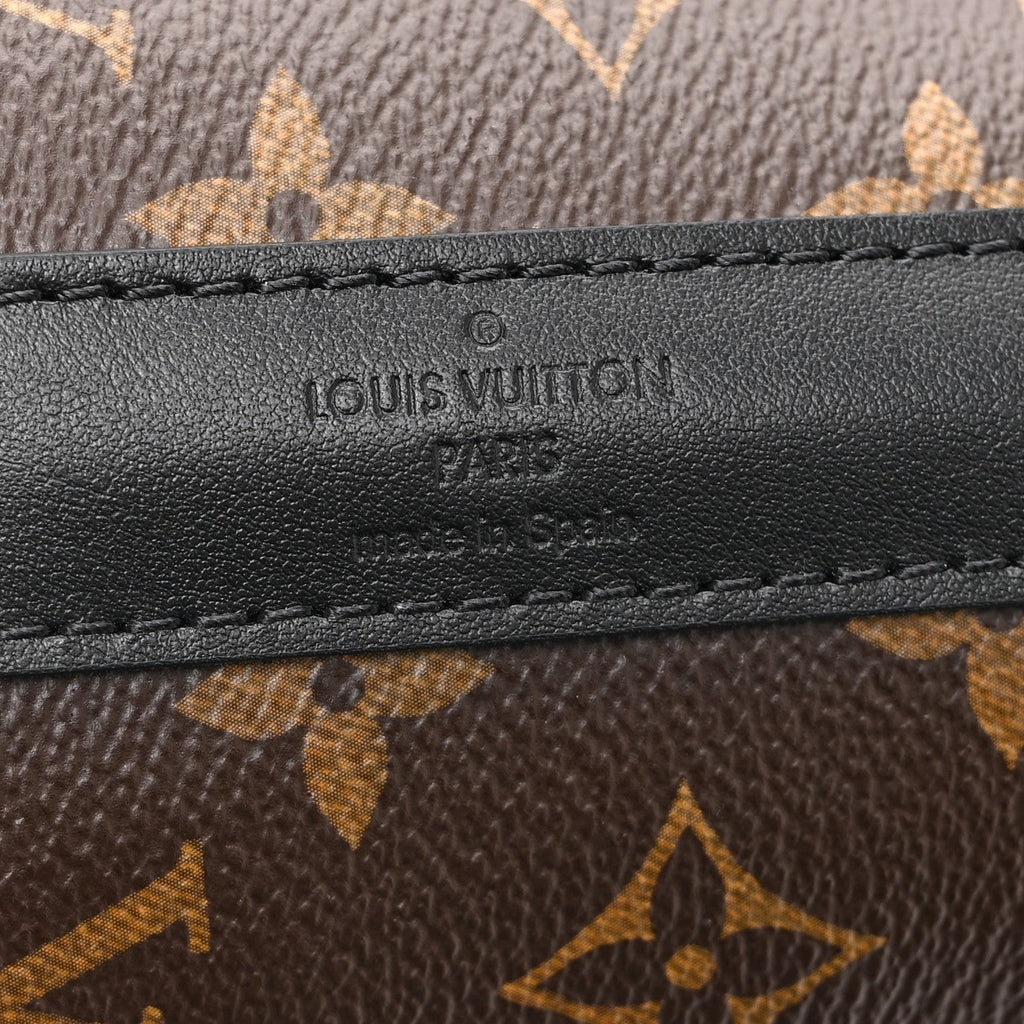 Louis Vuitton Monogram Macassar Weekend Tote PM