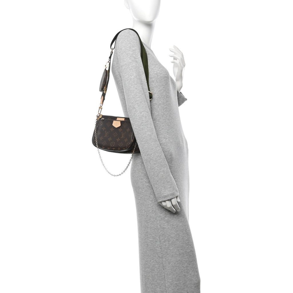 Louis Vuitton Monogram Multi Pochette Accessories Kaki