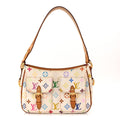 Louis Vuitton Monogram Multicolor Lodge PM White
