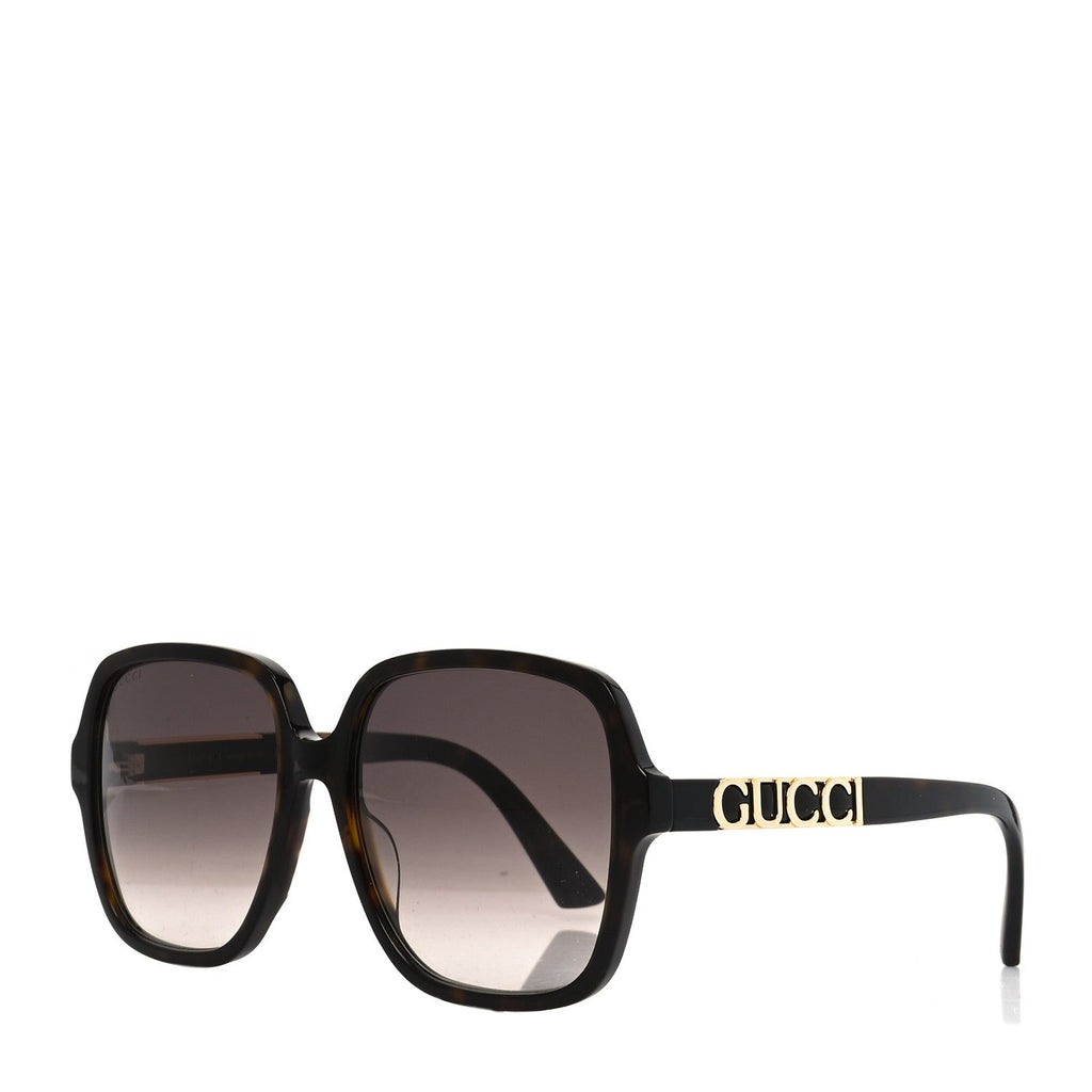 Gucci Oversized Square GG1189S Sunglasses Havana