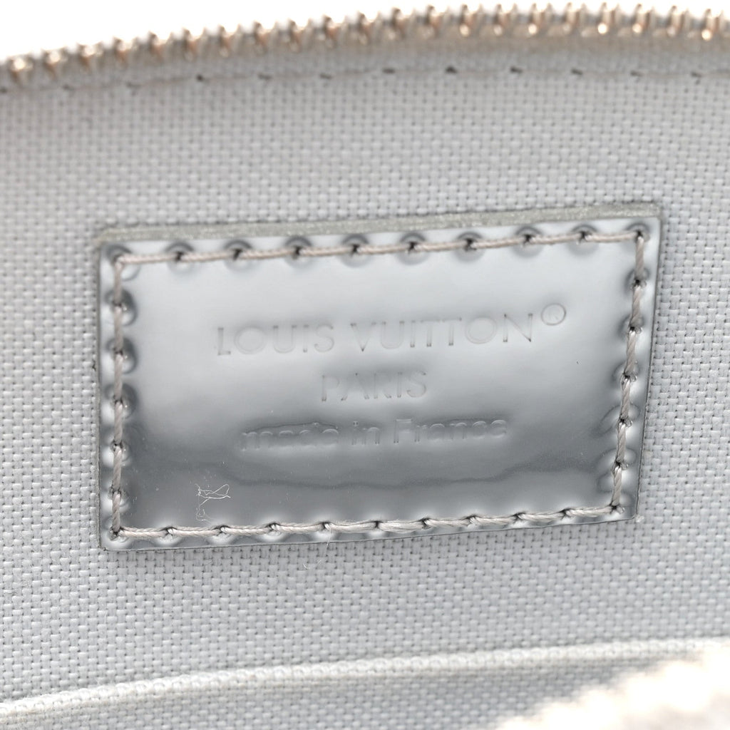 Louis Vuitton Monogram Miroir Alma BB Silver