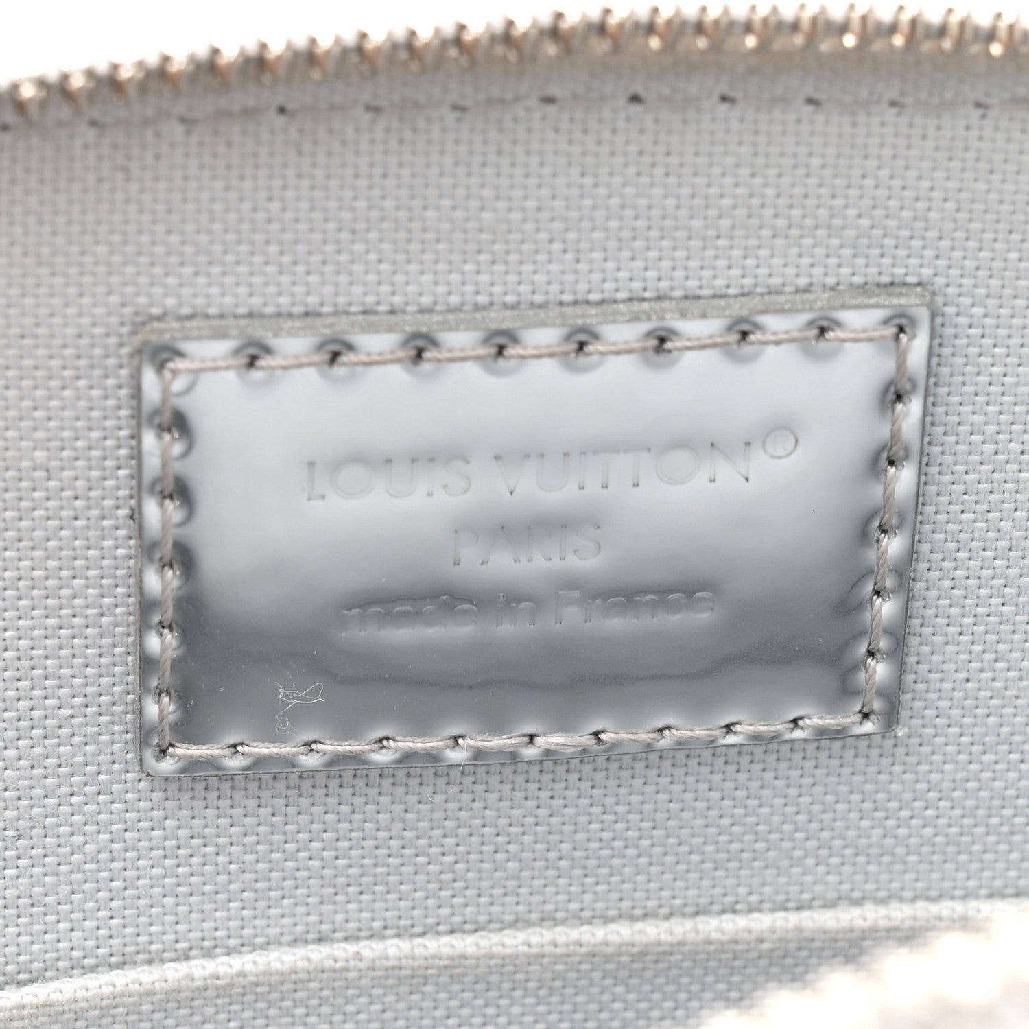 Louis Vuitton Monogram Miroir Alma BB Silver