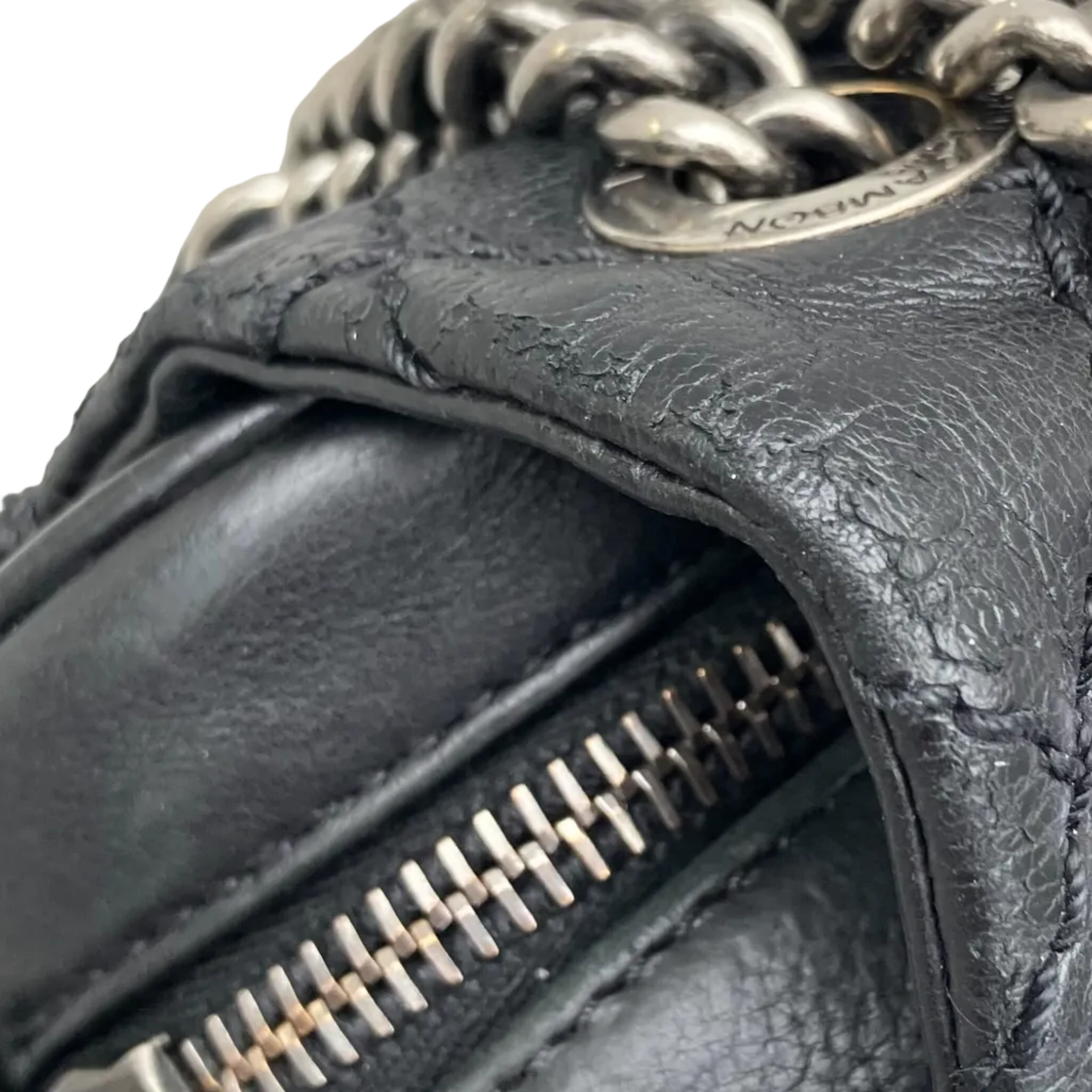 Chanel 2013-2014 Black Calfskin Coco Sporran Shoulder Bag