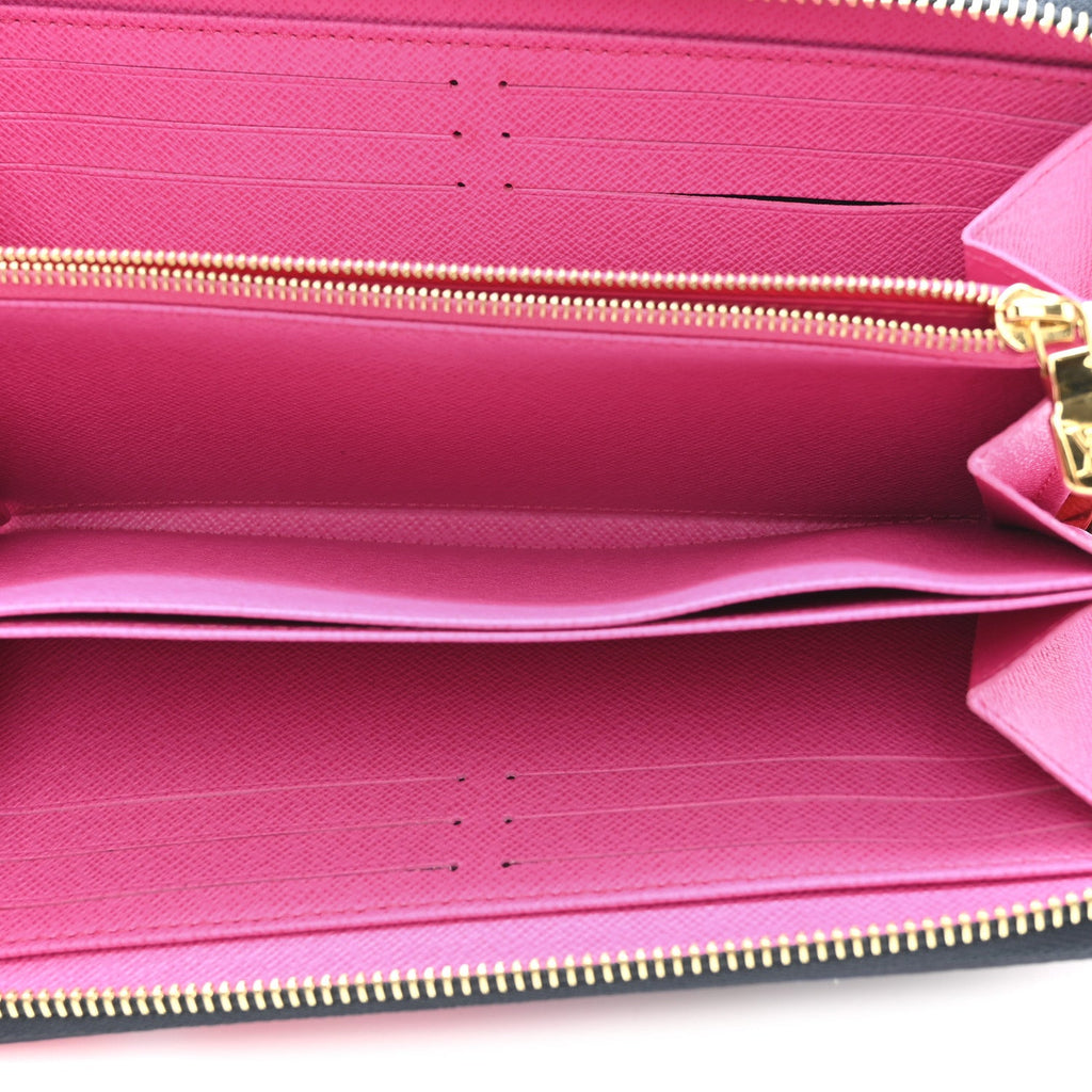 Louis Vuitton Monogram Giant Spring In The City Zippy Wallet Midnight Fuchsia