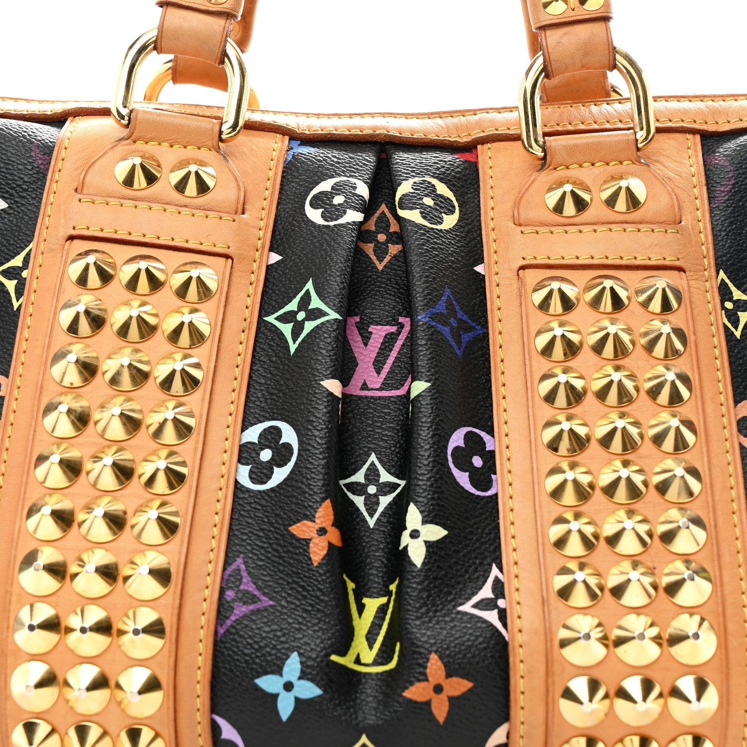 Louis Vuitton Monogram Multicolor Courtney MM Black