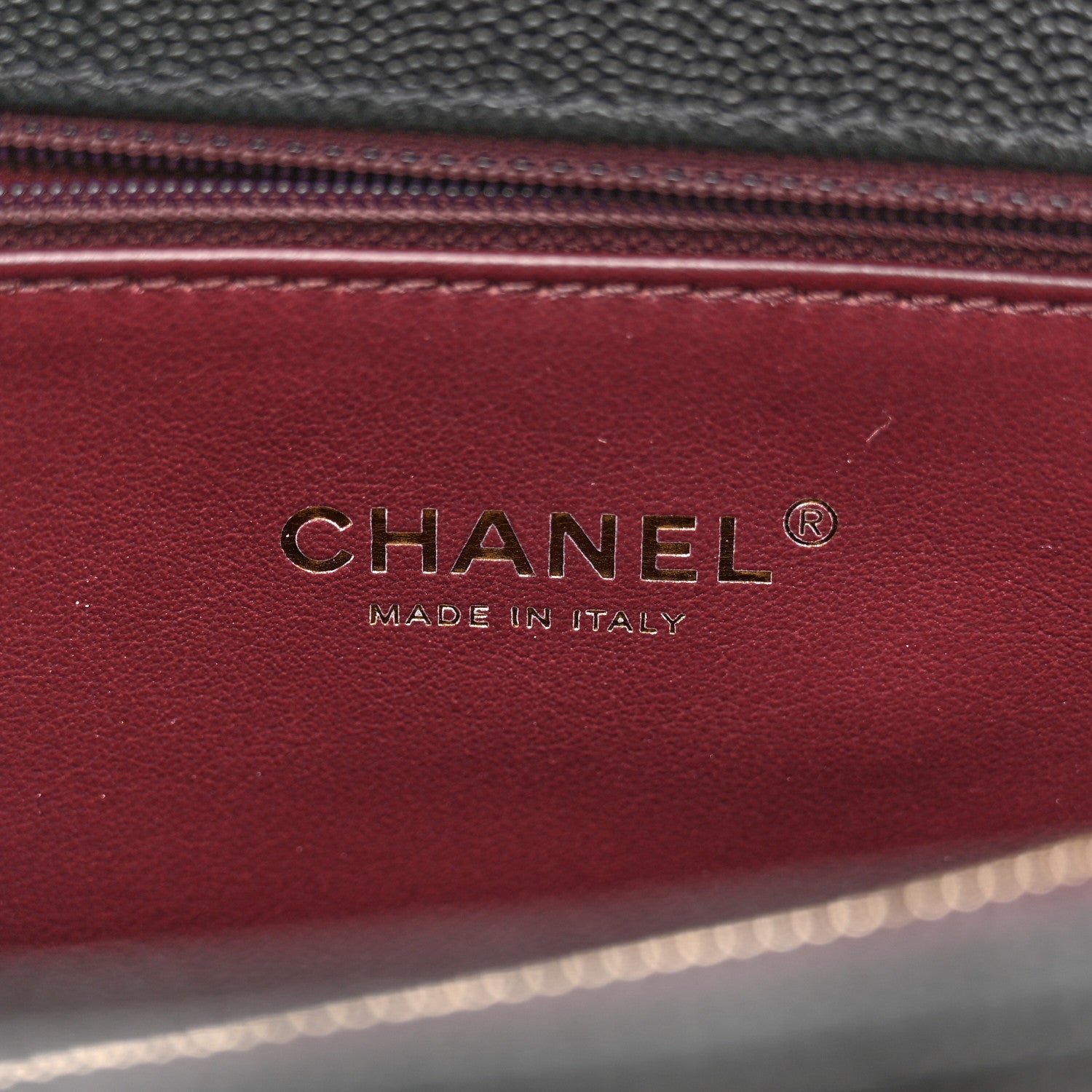 Chanel Caviar Quilted Small Coco Handle Flap Black