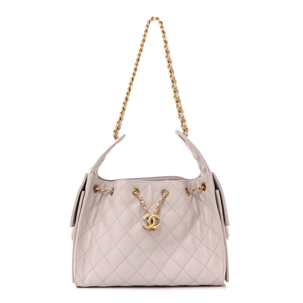 Chanel Caviar Quilted Small Chanel 25 Handbag Lilas Lilac