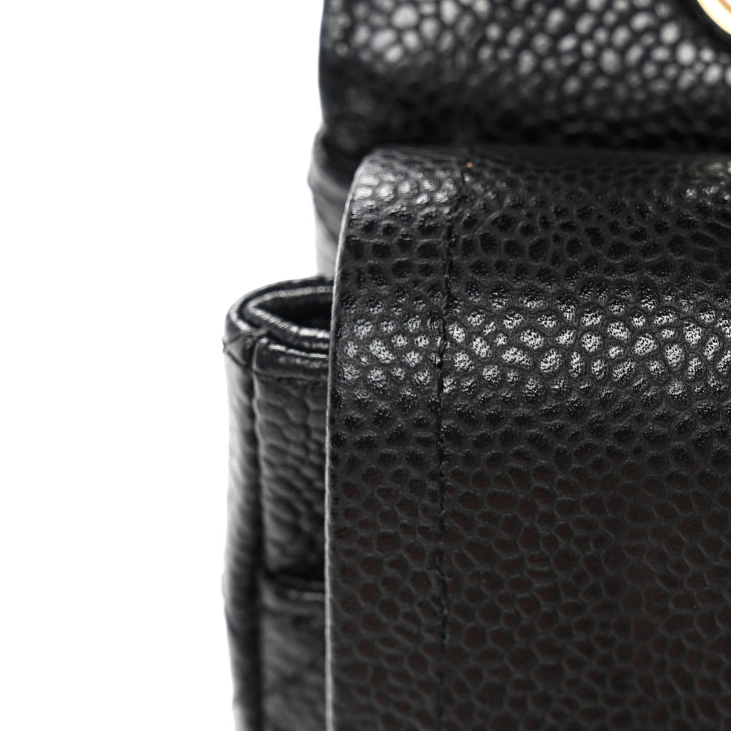 Chanel Caviar Quilted Medium Double Flap Black