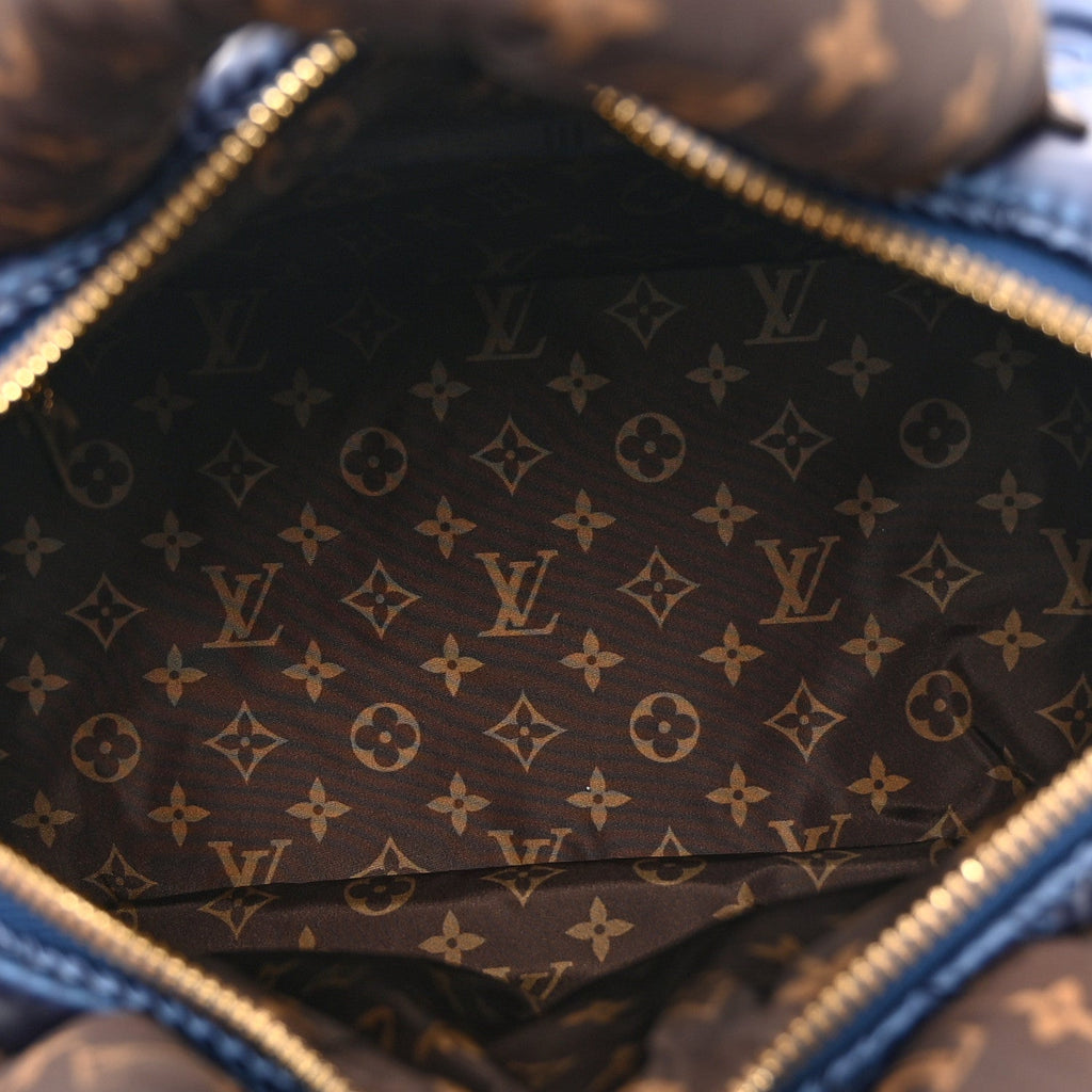 Louis Vuitton Econyl Mini Monogram Pillow Speedy Bandouliere 25 Navy