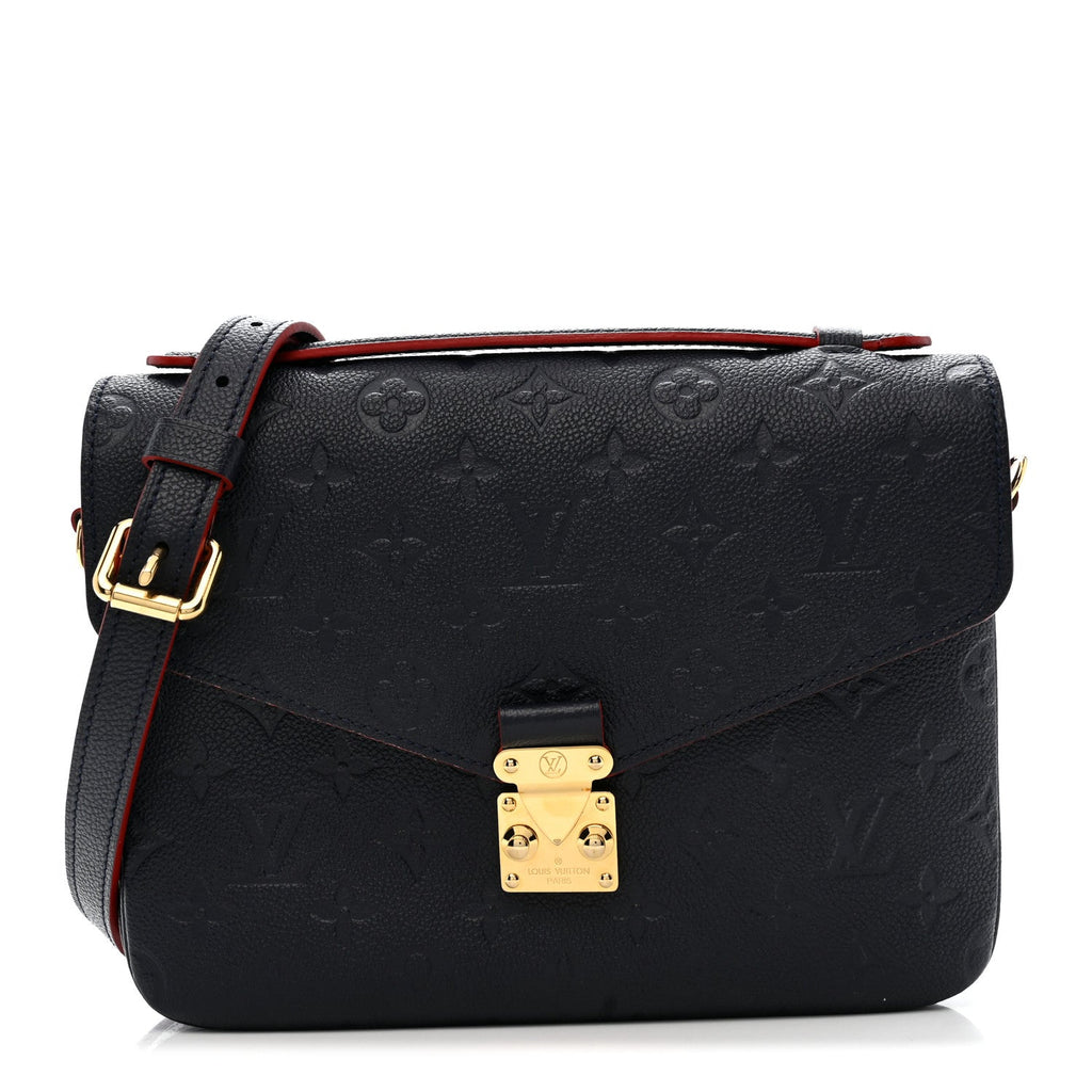 Louis Vuitton Empreinte Pochette Metis Marine Rouge