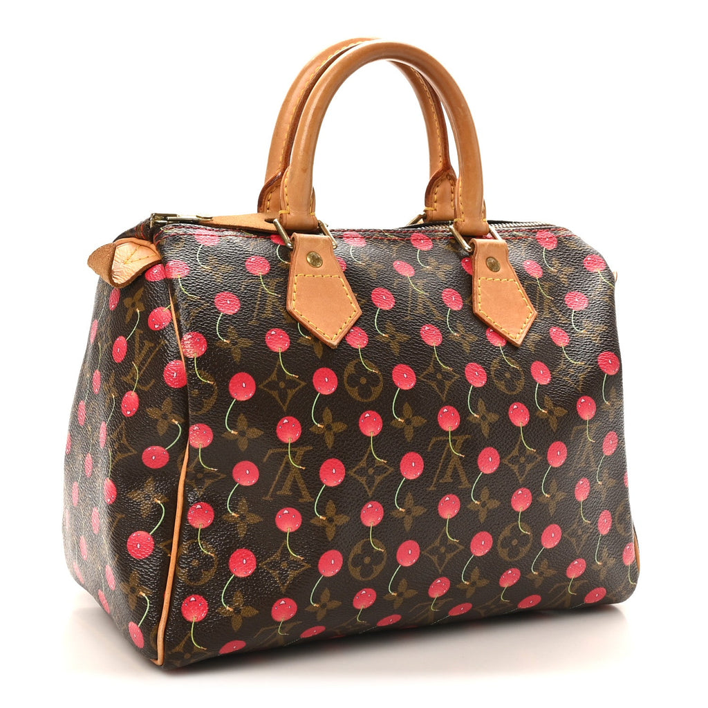 Louis Vuitton Monogram Cerises Speedy 25