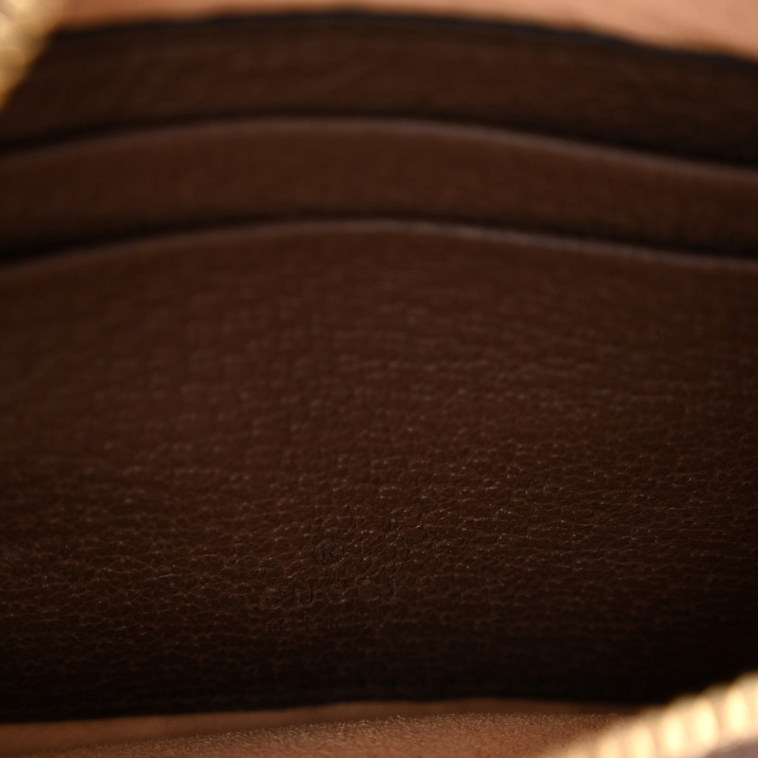 Gucci GG Supreme Monogram Textured Calfskin Web Mini Ophidia Half Moon Hobo Beige Ebony New Acero
