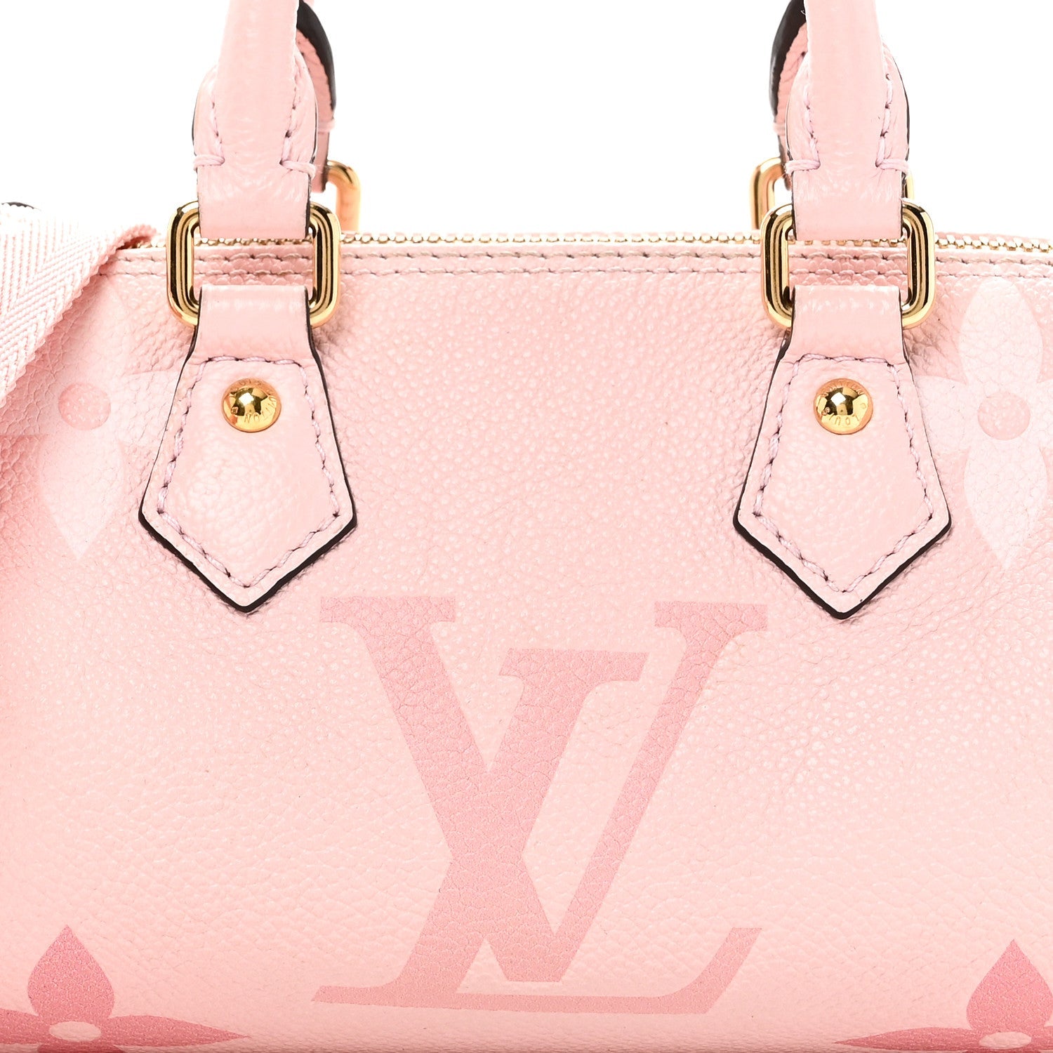 Louis Vuitton Empreinte Monogram Giant By The Pool Papillon BB Bouton De Rose