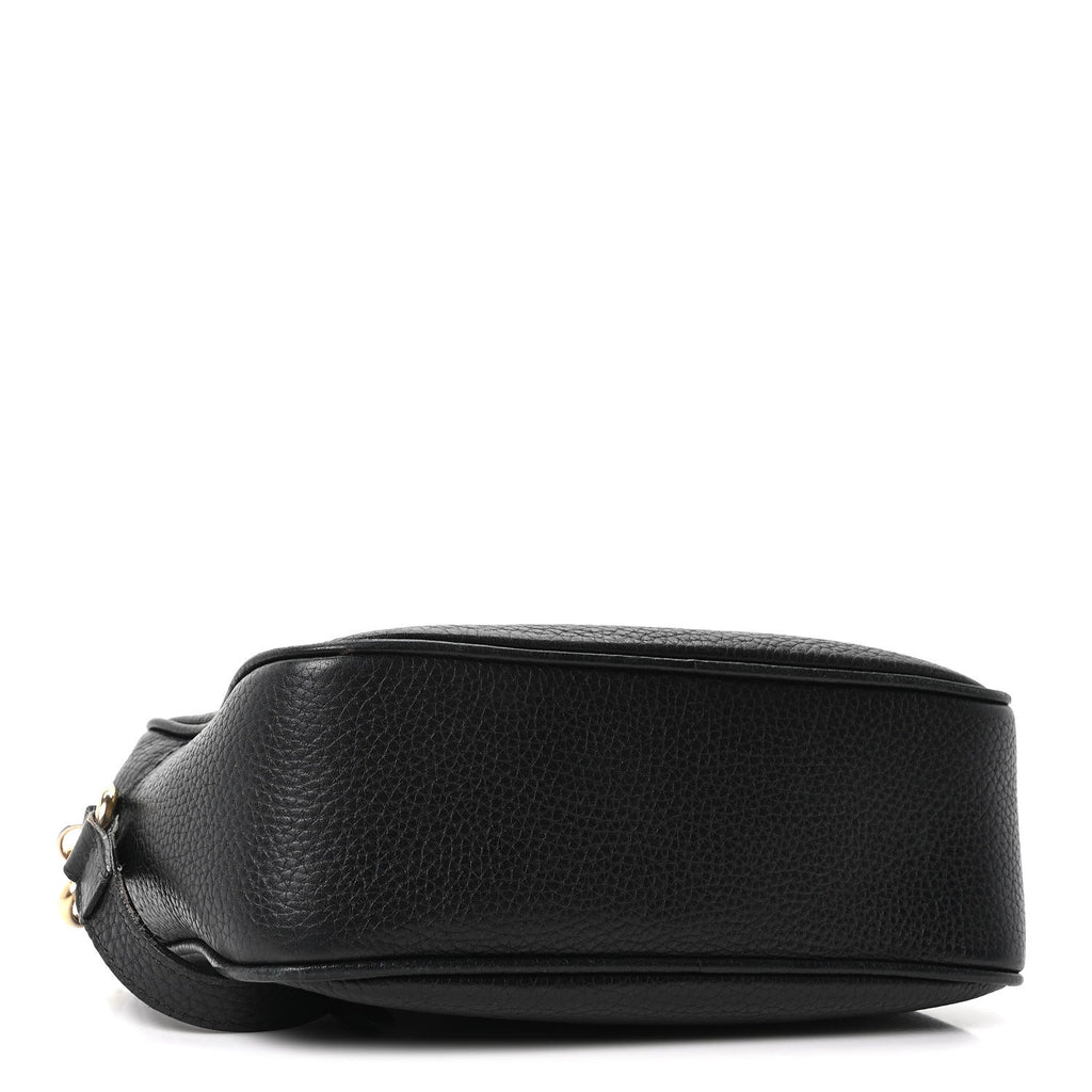 Gucci Pebbled Calfskin Small Soho Disco Bag Black