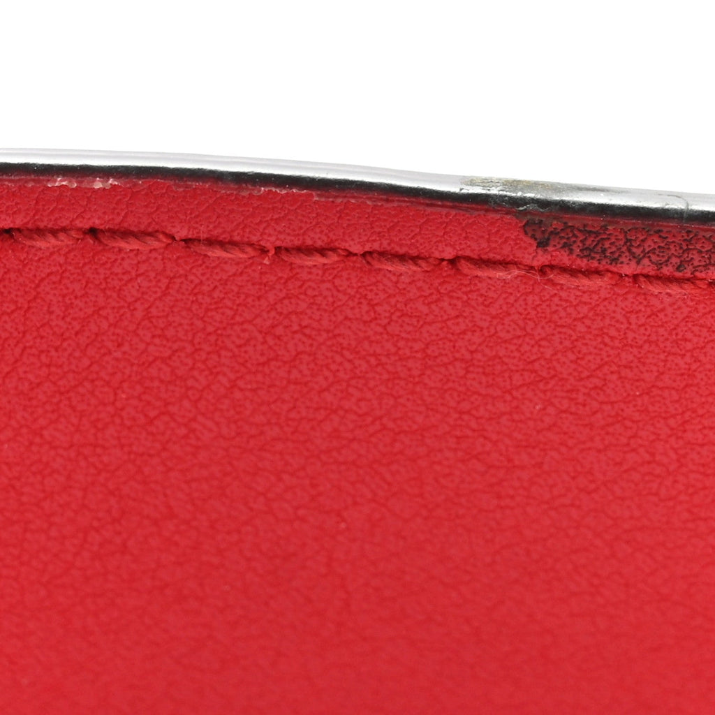 Gucci Calfskin Matelasse GG Marmont Belt Bag 85 34 Hibiscus Red