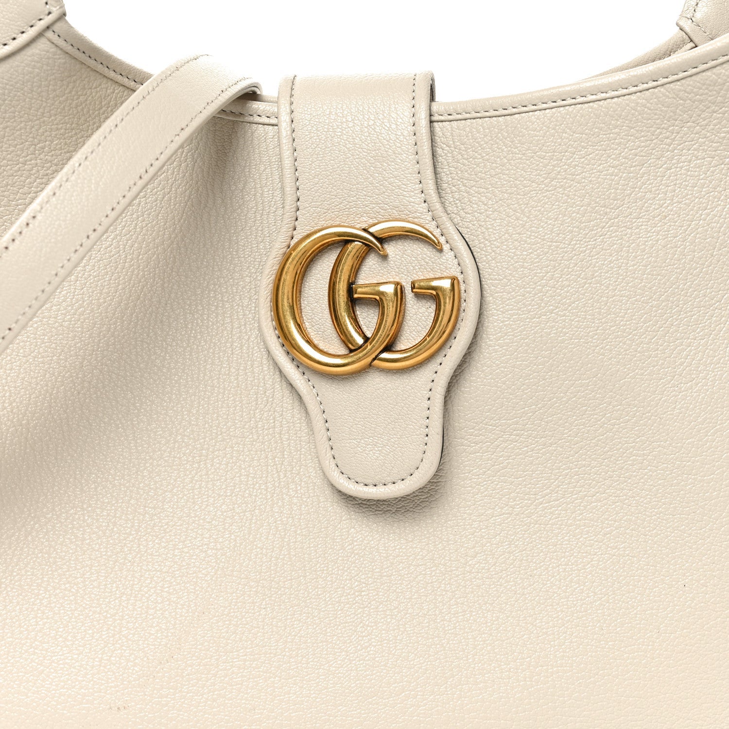 Gucci Goatskin Medium Aphrodite Shoulder Bag Mystic White