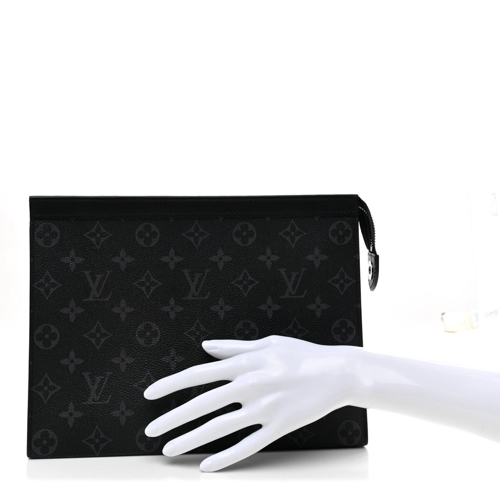 Louis Vuitton Monogram Eclipse Pochette Voyage MM