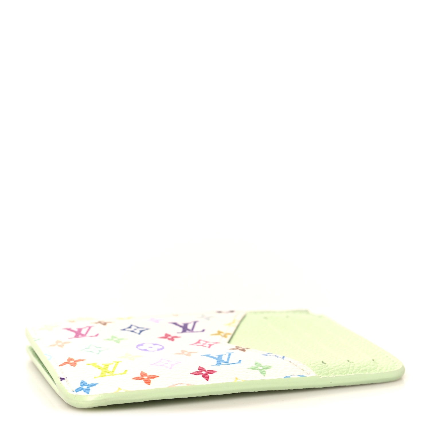 Louis Vuitton LV X TM Monogram Romy Card Holder Green Tea