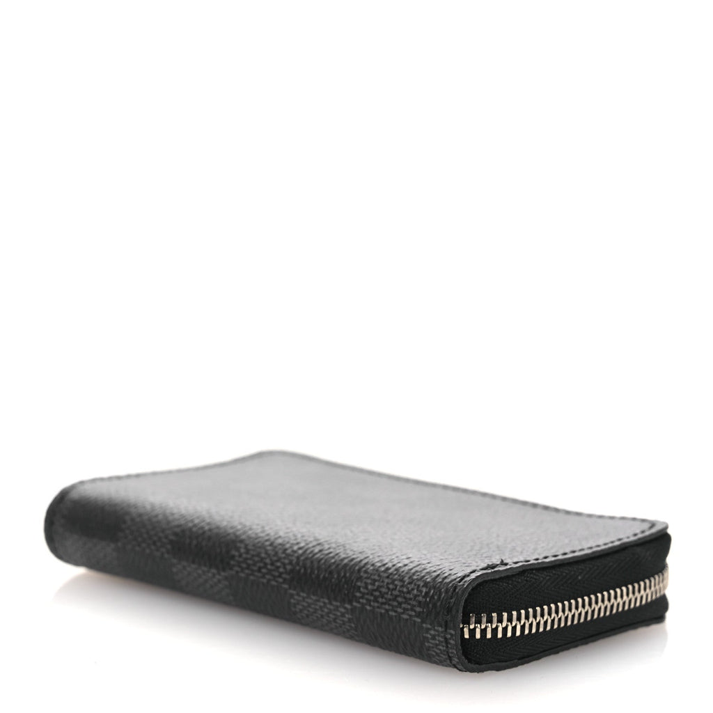 Louis Vuitton Damier Graphite Zippy Coin Purse Vertical