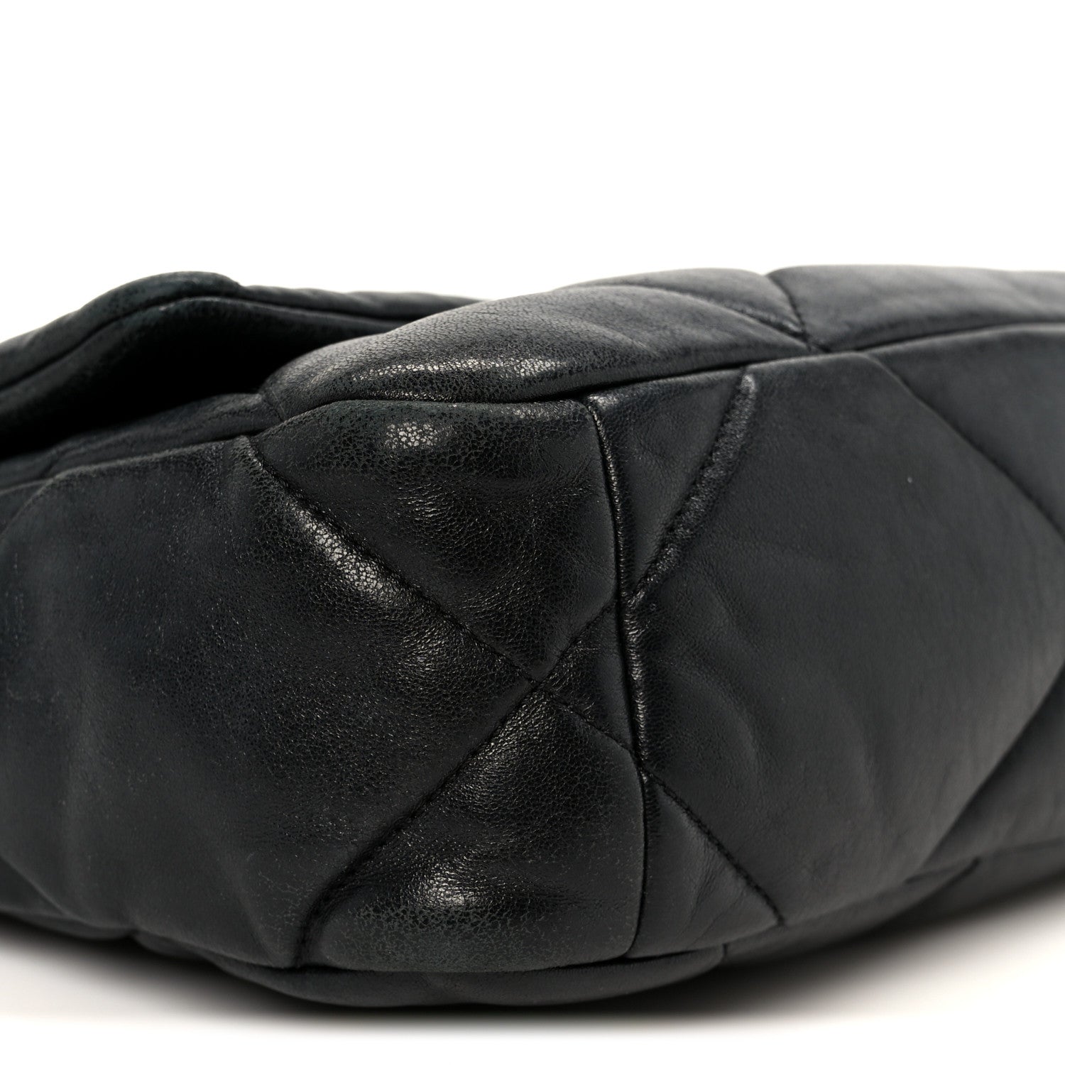 Chanel Lambskin Quilted Medium Chanel 19 Flap Black